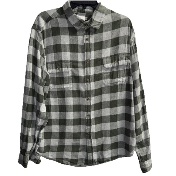 Goodfellow & Co Other - Goodiefellow & Co. Men's XL Mid-weight Long Sleeve Flannel Shirt Plaid Shirt‎